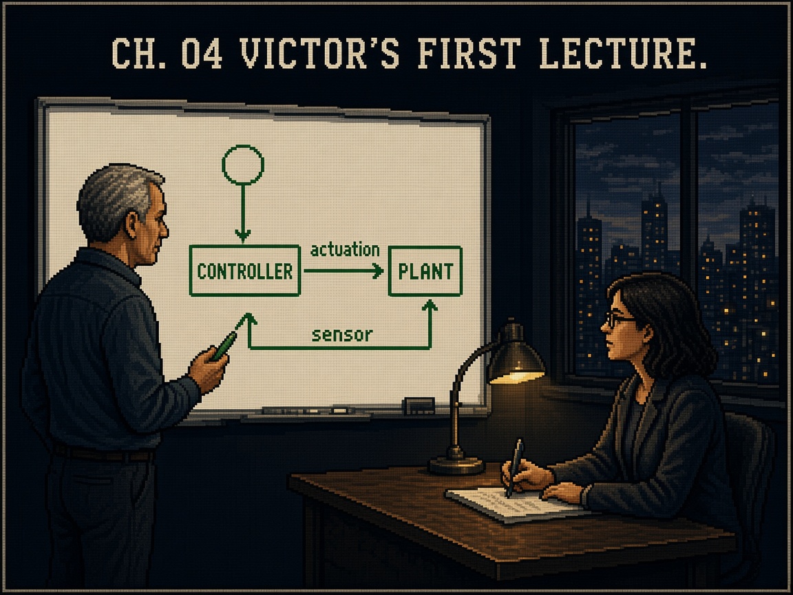 Chapter 4 — Victor's First Lecture