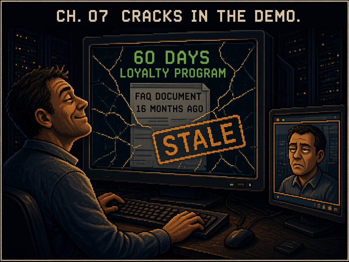 Chapter 7 — Cracks in the Demo